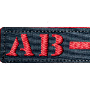 Patch Tipo Sanguíneo AB Negativo
