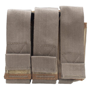 Porta Carregador Modular de Pistola Triplo - Coyote