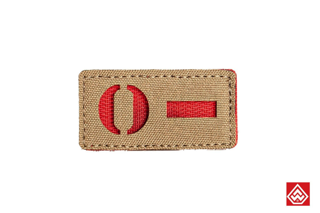 Patch Tipo Sanguíneo O Negativo