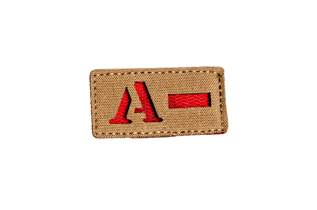 Patch Tipo Sanguíneo A Negativo
