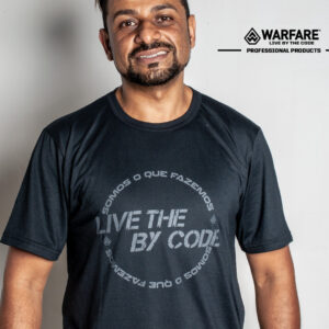 CAMISETA LIVE BY THE CODE