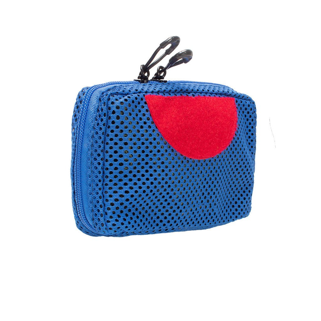 Bolso tela e Velcro EMT 1812 - Azul