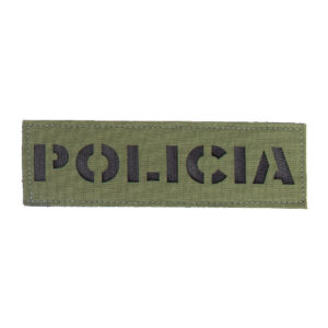 Patch Policia Laser Cut