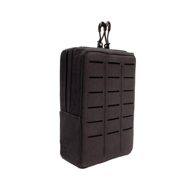 Bolso Modular Vertical EDC com Velcro Frontal - Preto