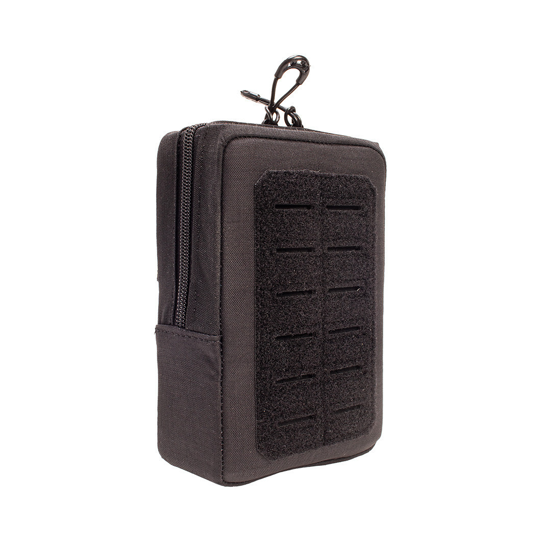 Bolso Modular Vertical EDC com Velcro Frontal - Preto