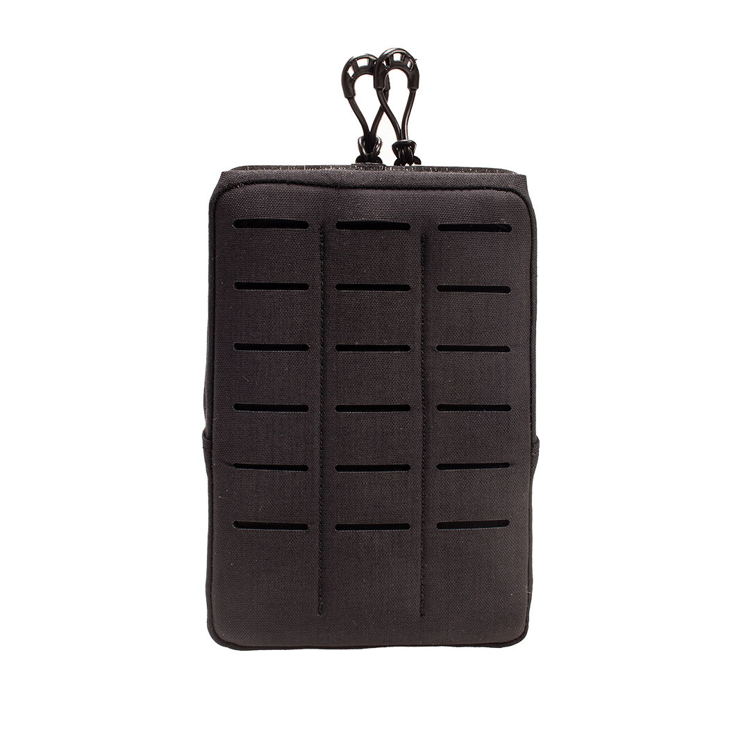 Bolso Modular Vertical EDC com Velcro Frontal - Preto