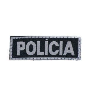 PATCH POLICIA PEQUENO - PRETO