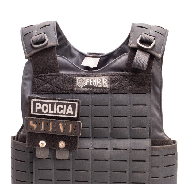 Porta ID - Patch Breve ou Identificador de grupo pequeno - Azul